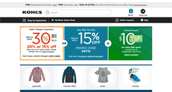 Desktop Screenshot of kohls.com